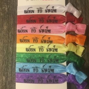 Swimming Hair Ties- Girls Swimming Accessories